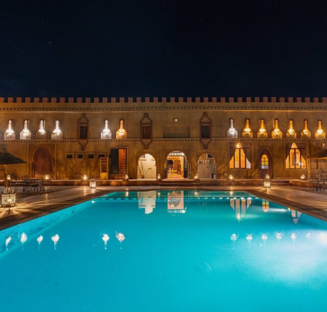 Kasbah Hotel Ziz Palace espace piscine